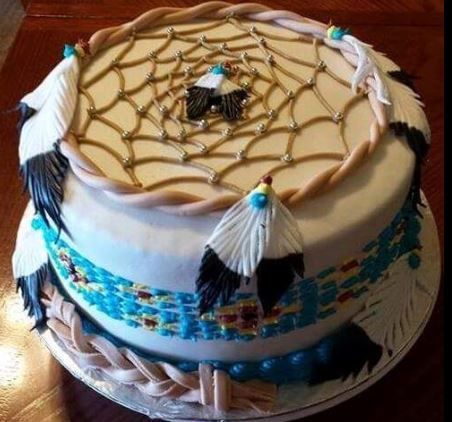 Native American Birthday Cake