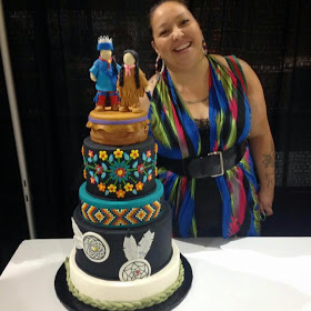 Native American Birthday Cake