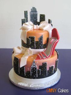 New York City Birthday Cake