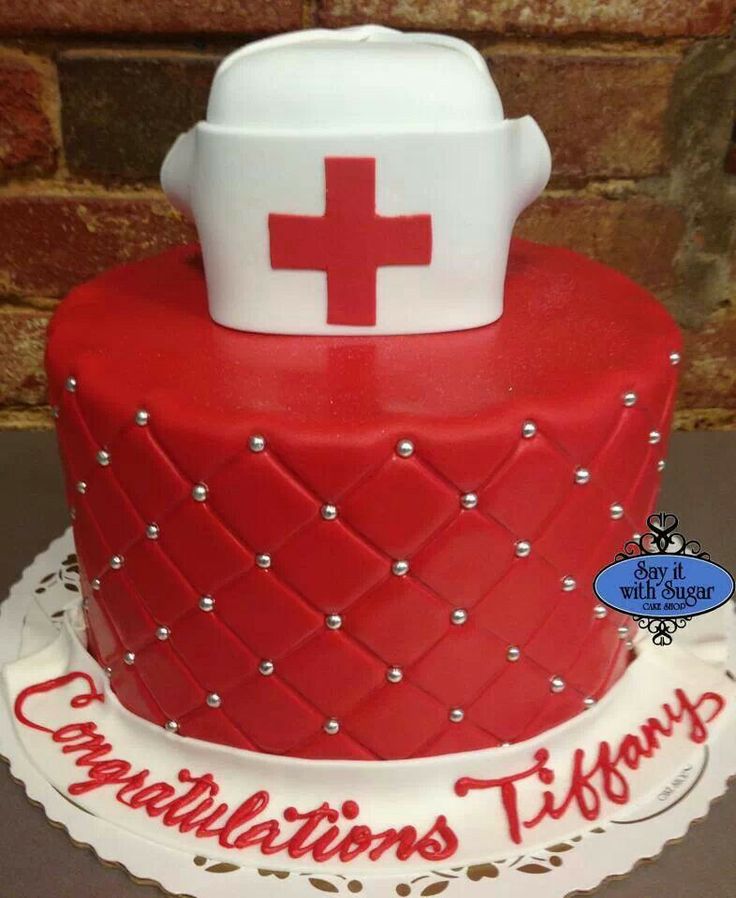 8 Photos of Nurse Cake Decorations For Cakes