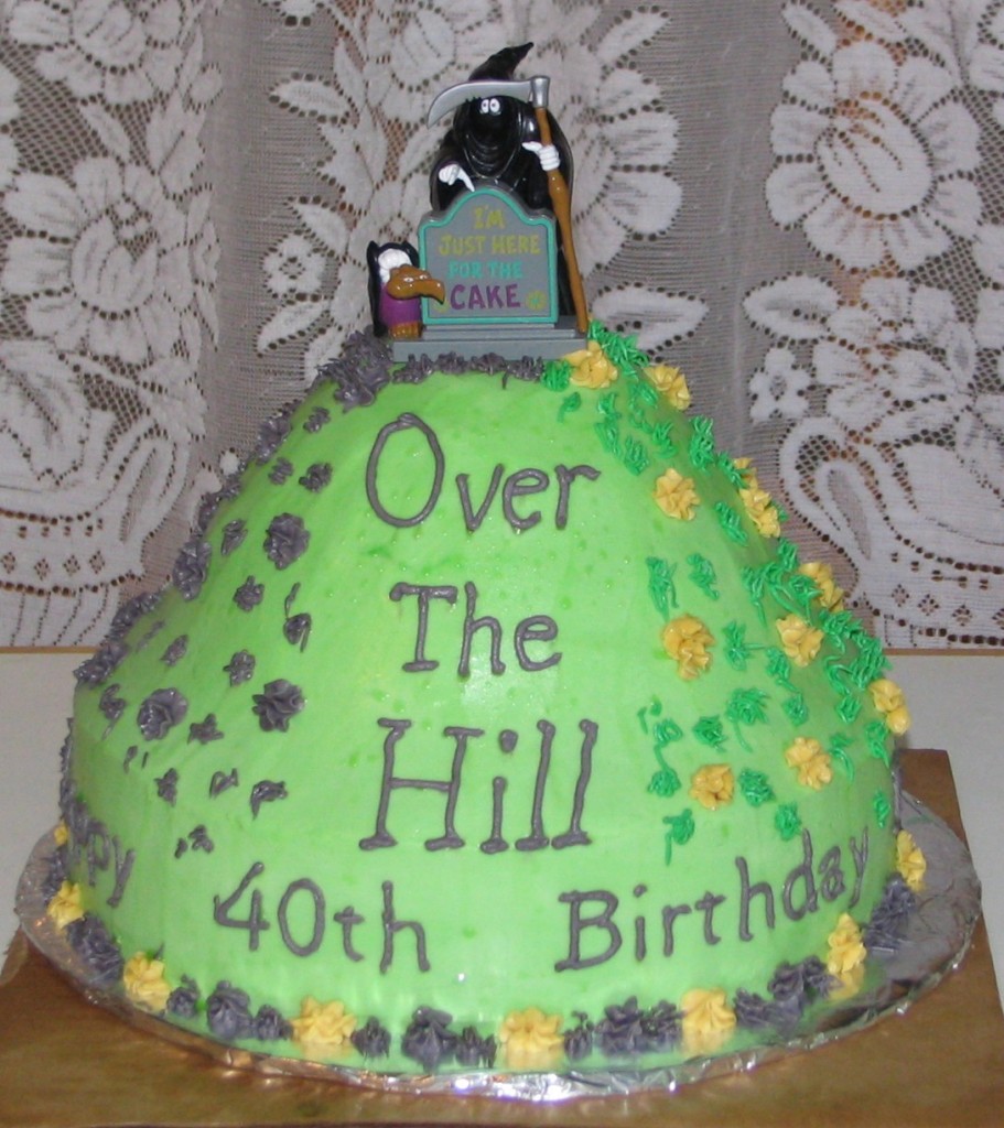 7 Photos of Over The Hill Birthday Cakes Designs For Women