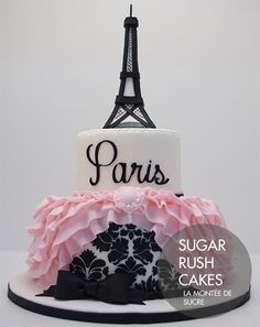 Paris Birthday Cake