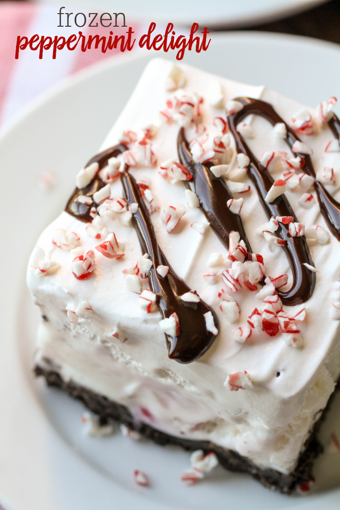 Peppermint Ice Cream and Cool Whip Dessert