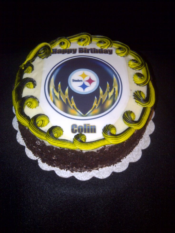 Pittsburgh Steelers Birthday Cake