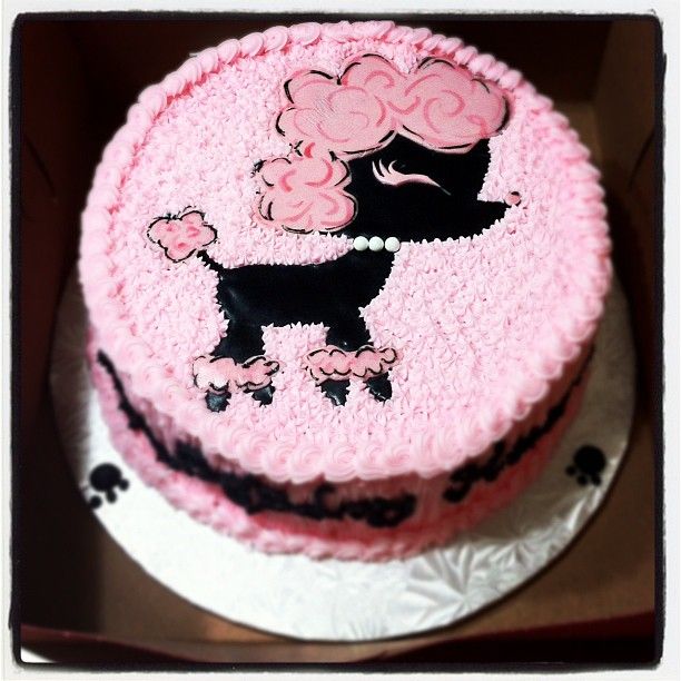 Poodle Cake