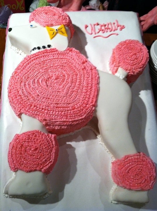 Poodle Cake