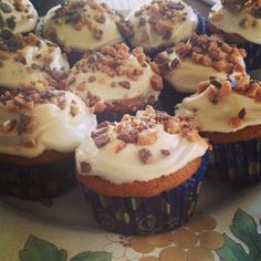 Pumpkin Maple Cupcakes with Cream Cheese Frosting