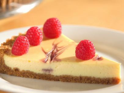 Raspberry Swirl Cheesecake