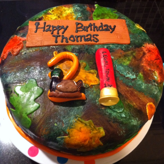 Realtree Camo Birthday Cakes