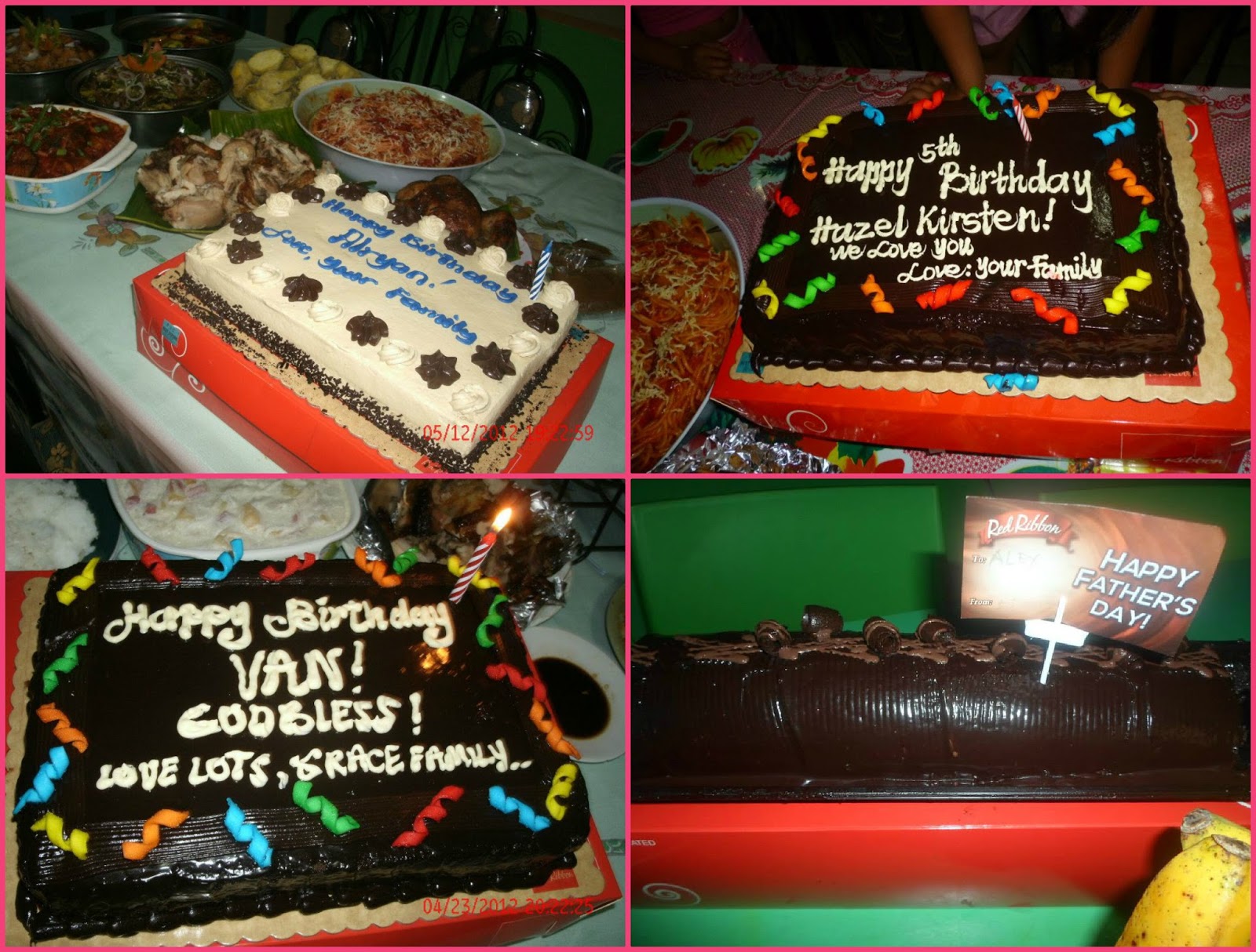 Red Ribbon Birthday Cakes Philippines