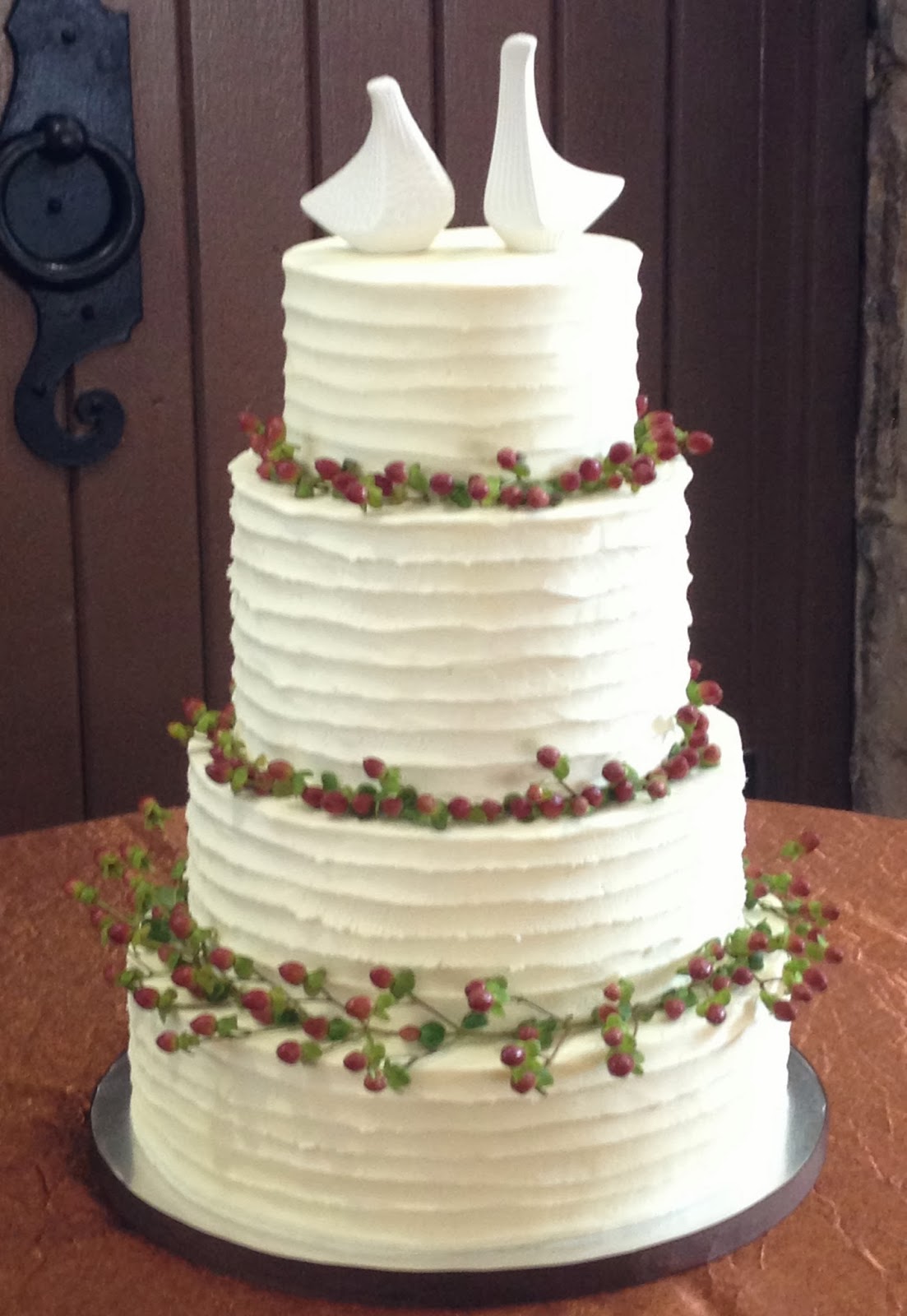 Rustic Buttercream Wedding Cake