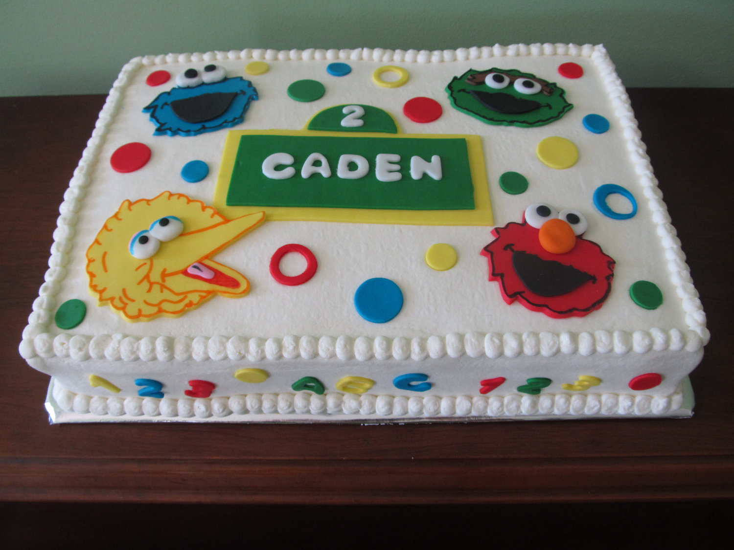 11 Photos of Sesame Street Sheet Cakes