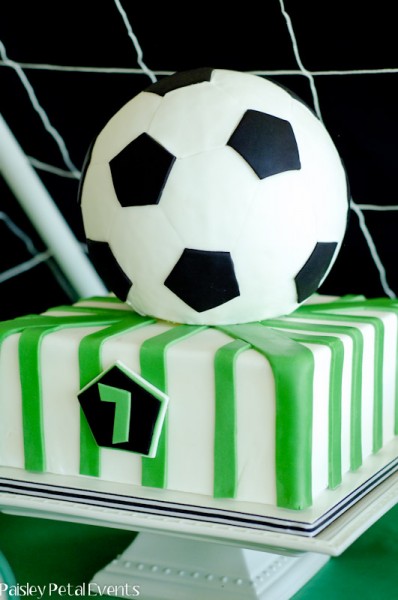 Soccer Ball Cake