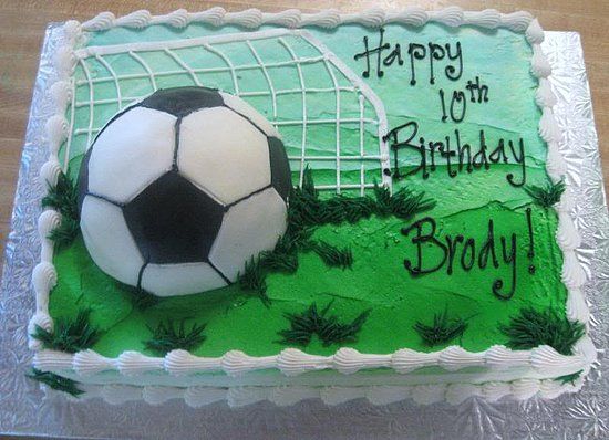 Soccer Birthday Cake