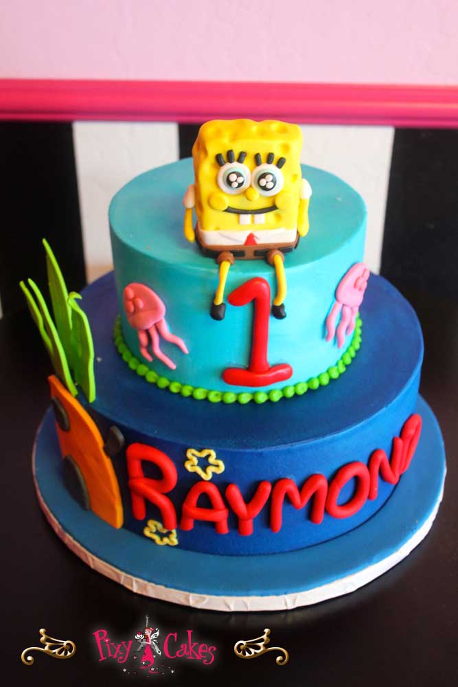 Spongebob Birthday Cake Boys