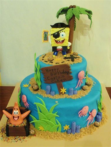 Spongebob Pirate Cake