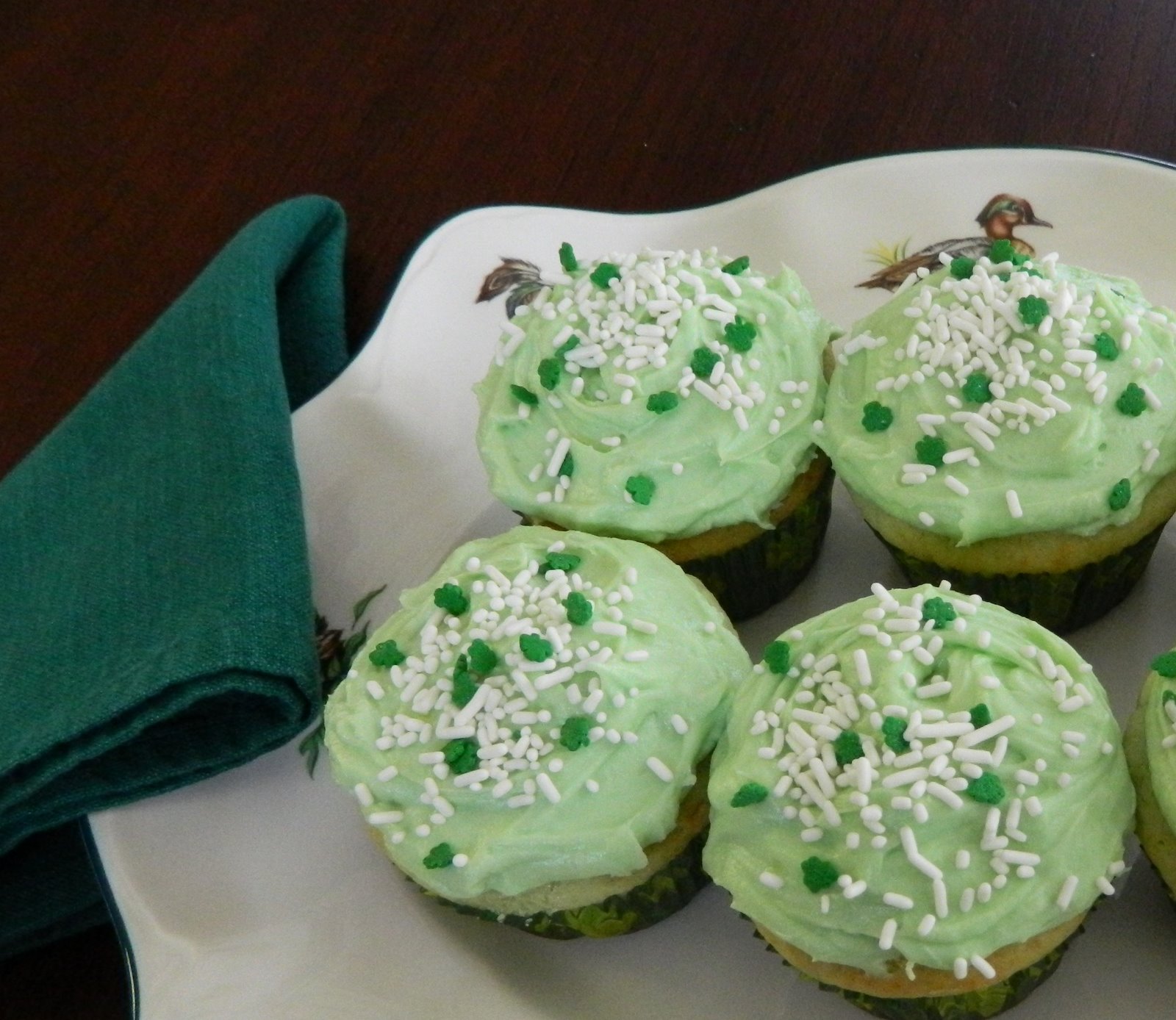 St. Patrick's Day Cupcake Recipe