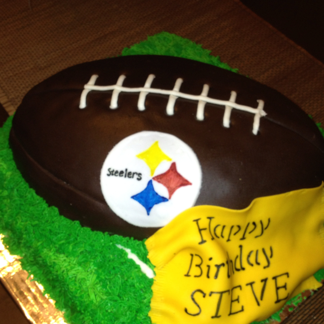 Steelers Birthday Cake