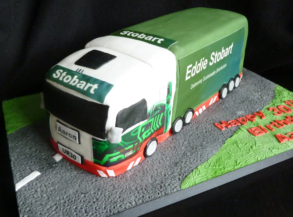 Truck Birthday Cake