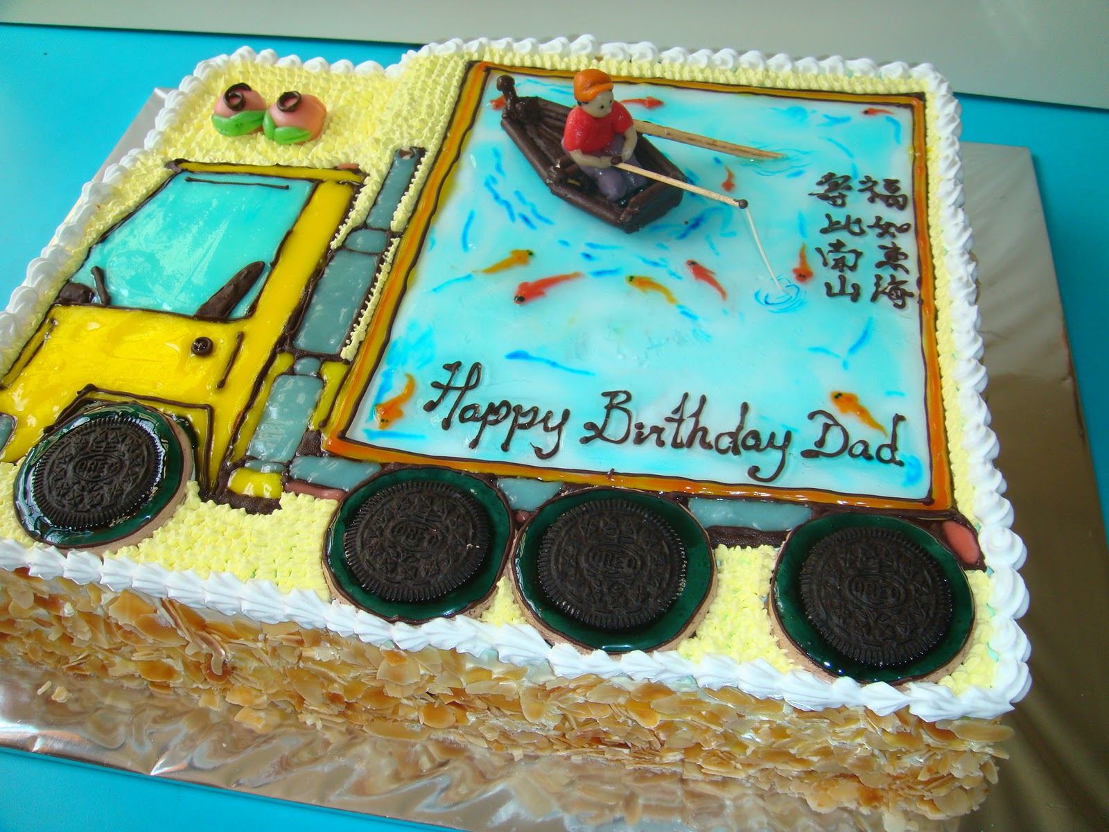 Truck Driver Birthday Cake