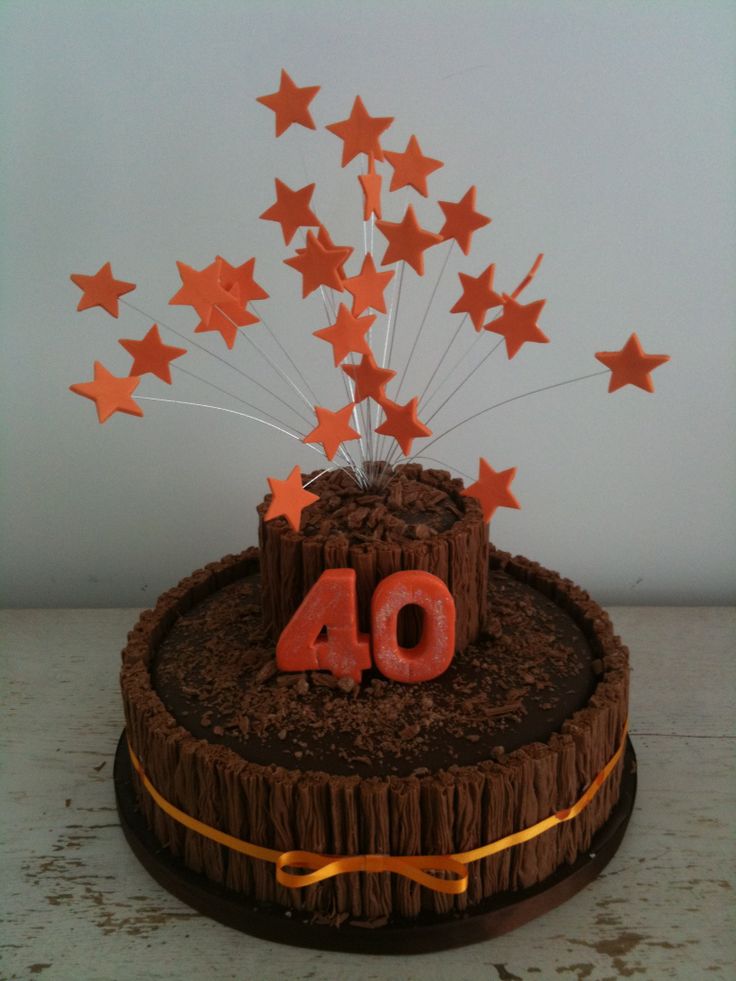 40th Birthday Cake Ideas