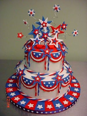 5 Photos of Labor Day Decorated Cakes