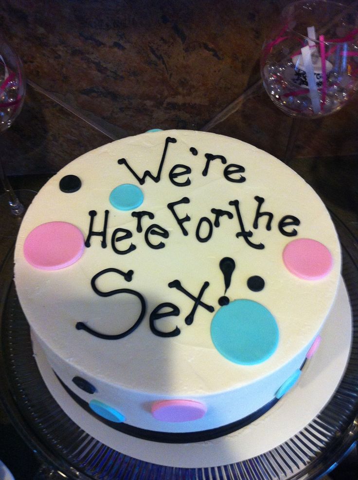 9 Photos of Funny Gender Reveal Cakes