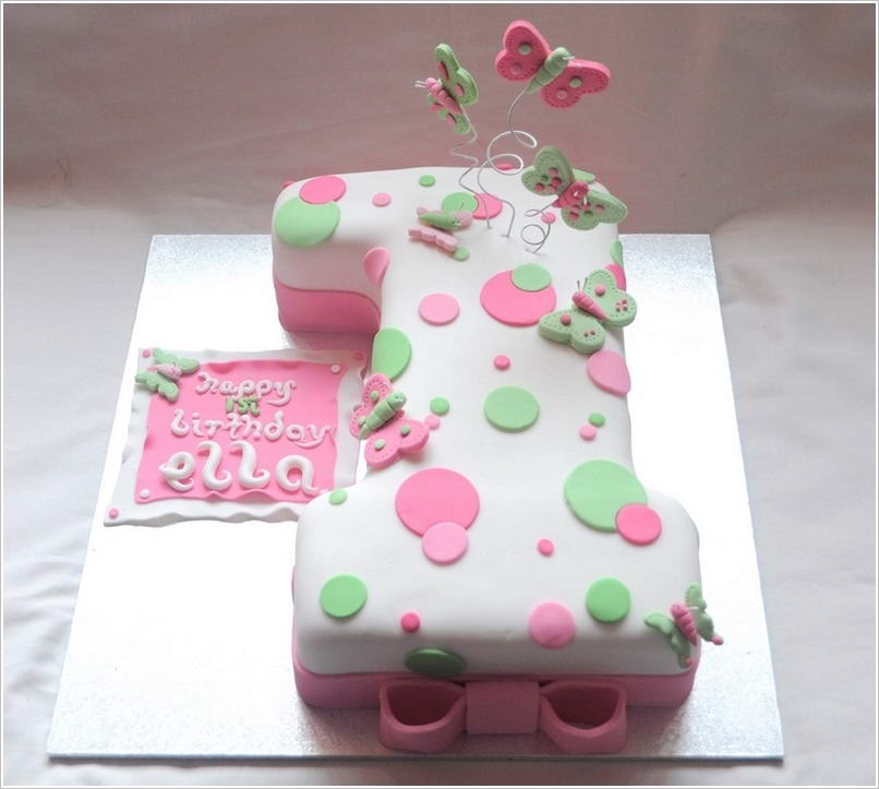 Baby Girl First Birthday Cake Ideas