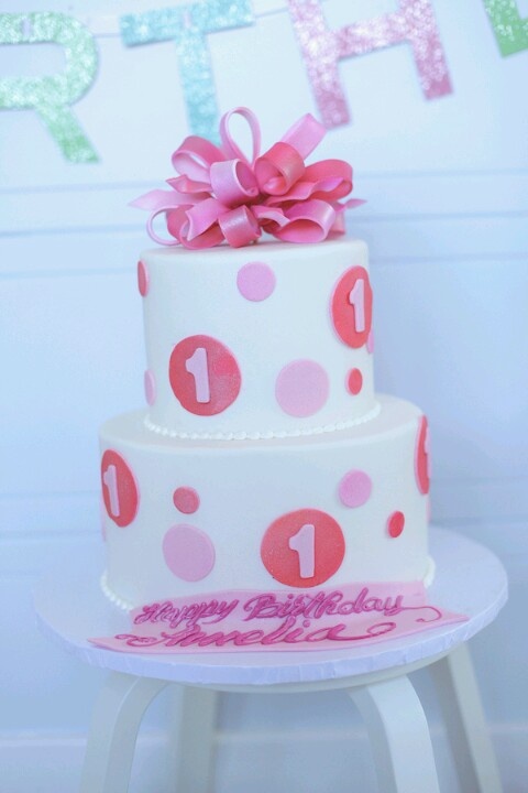 Baby Girl First Birthday Cake Ideas