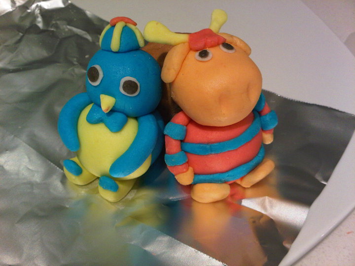 Backyardigans Figurines for Cakes