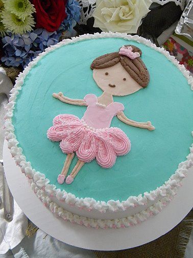 Ballerina Birthday Cakes for Girls