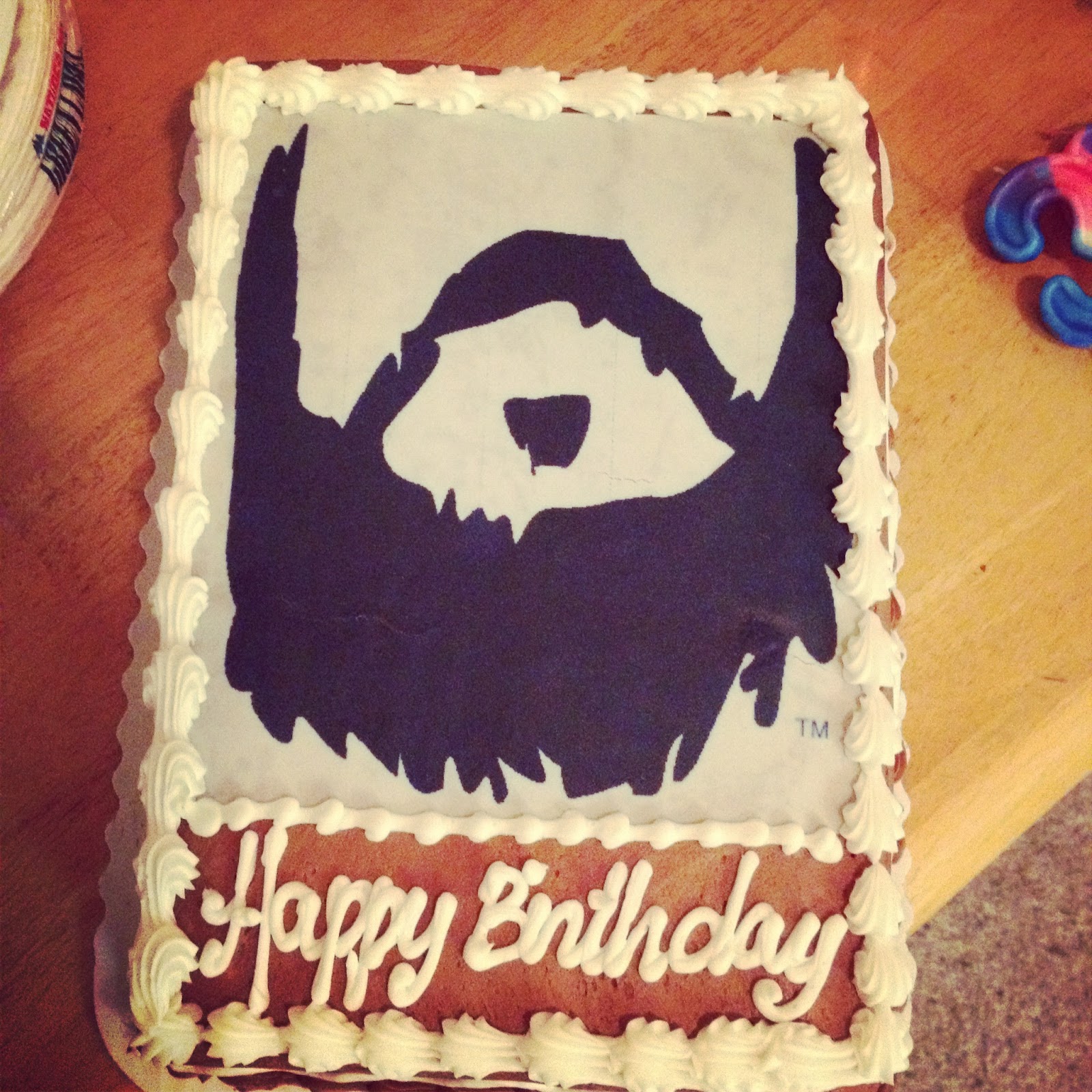 Beard Happy Birthday Cakes