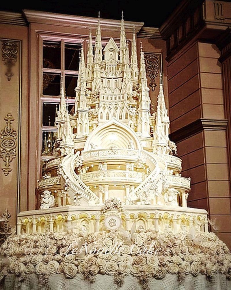 Big Castle Wedding Cake