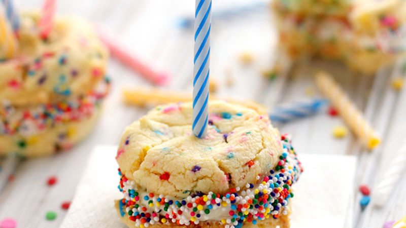 Birthday Cake Cookies