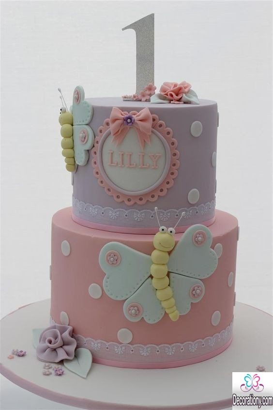 Butterfly Birthday Cakes for Girls