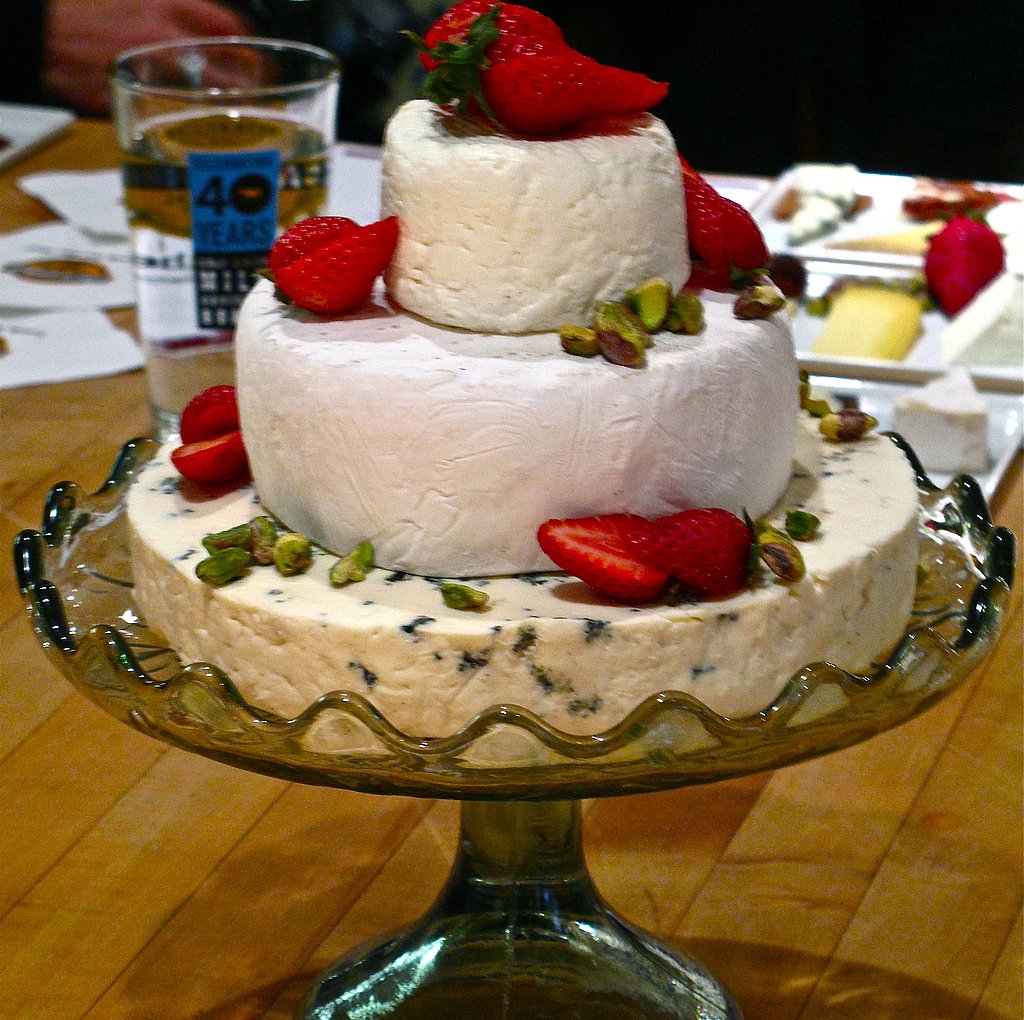 Cheese Wheel Wedding Cake