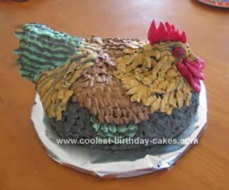 Chicken Birthday Cake Ideas