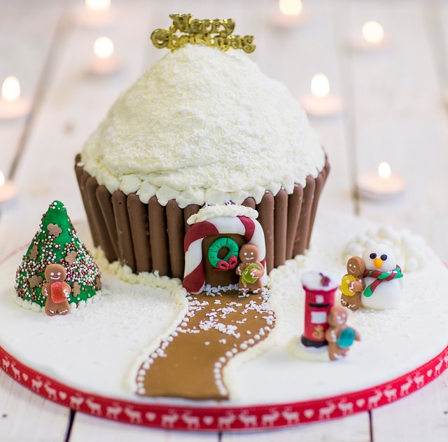 10 Photos of Jumbo Christmas Cakes