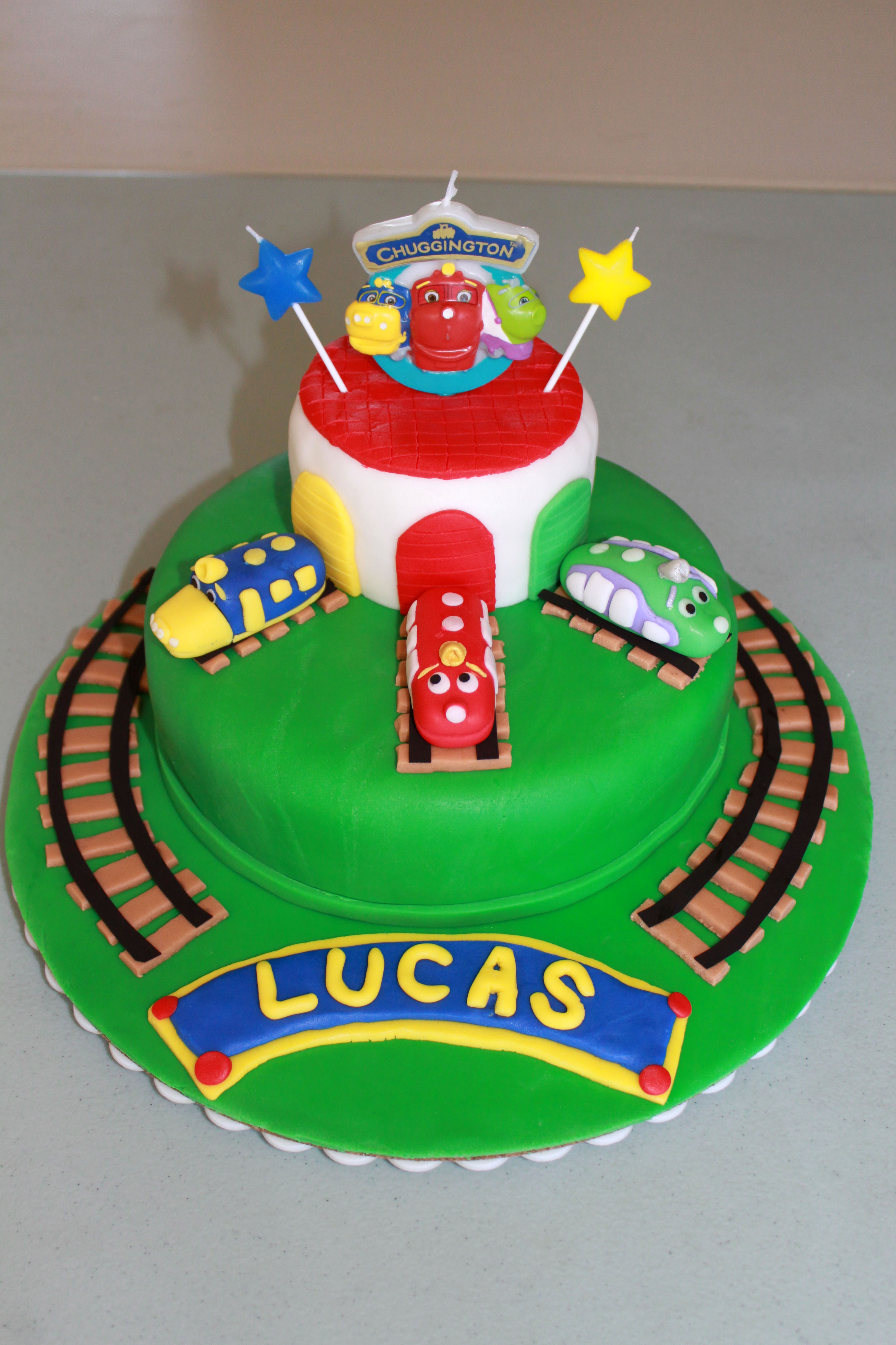 Chuggington Birthday Cake