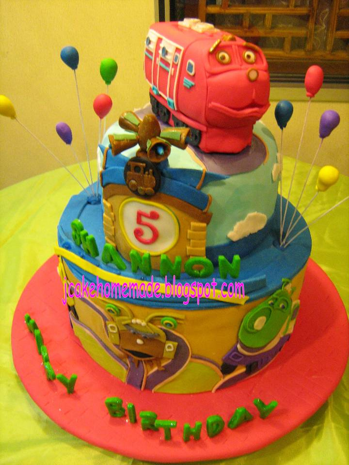 Chuggington Birthday Cake