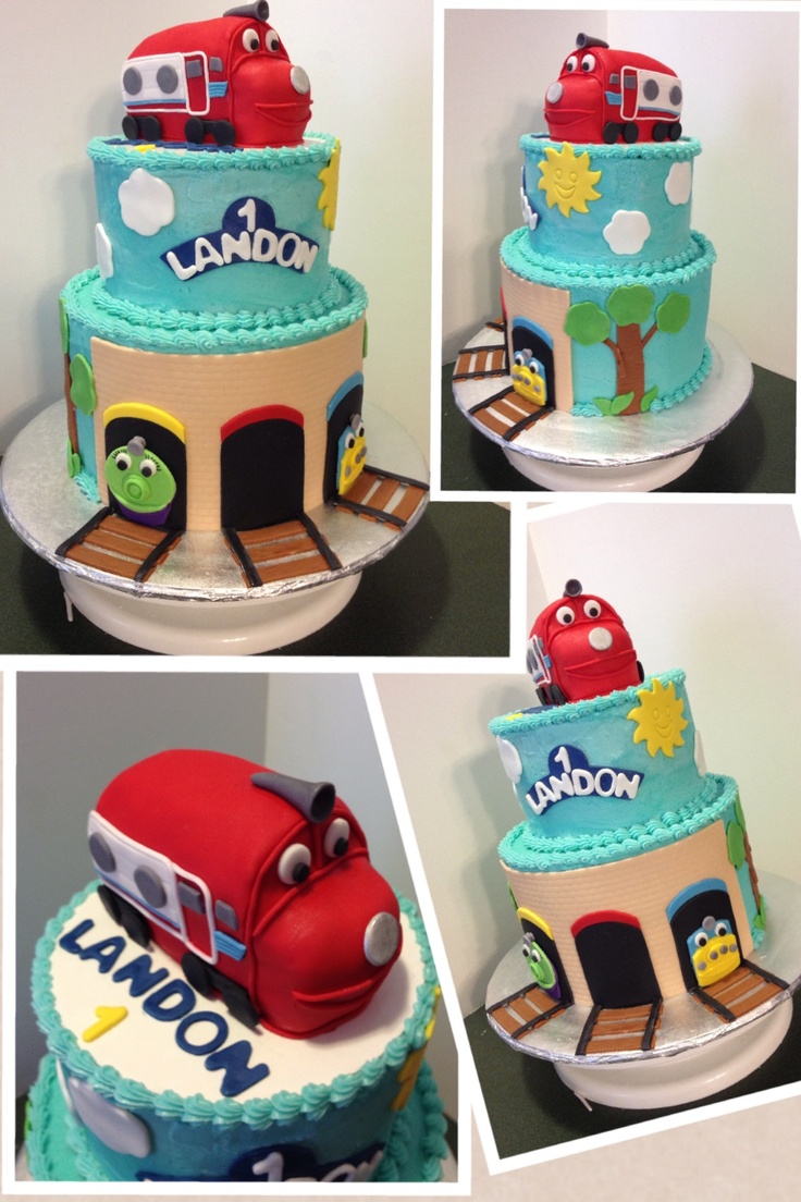 Chuggington Birthday Cake