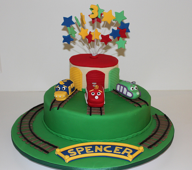 Chuggington Cake