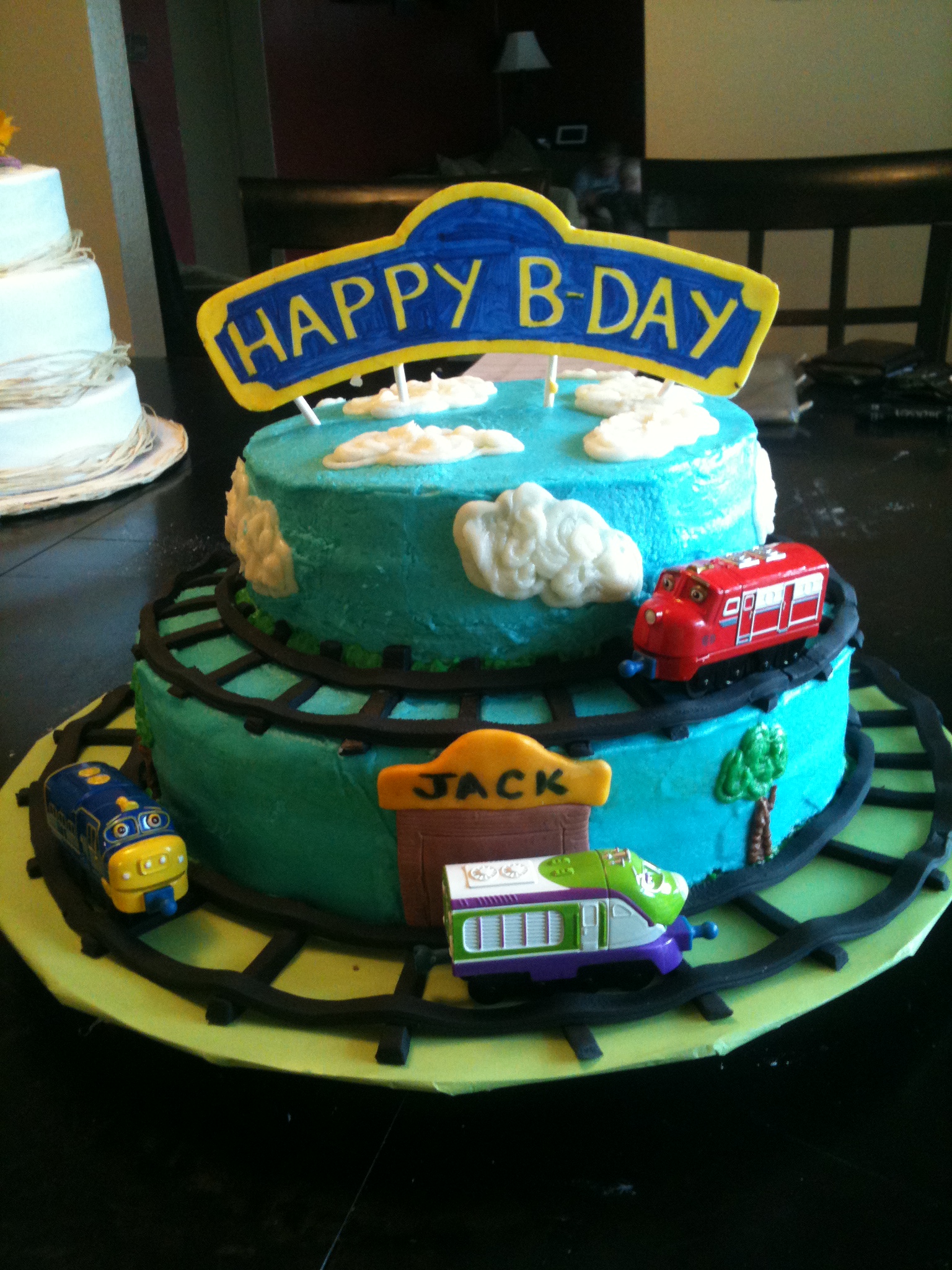 Chuggington Train Birthday Cakes