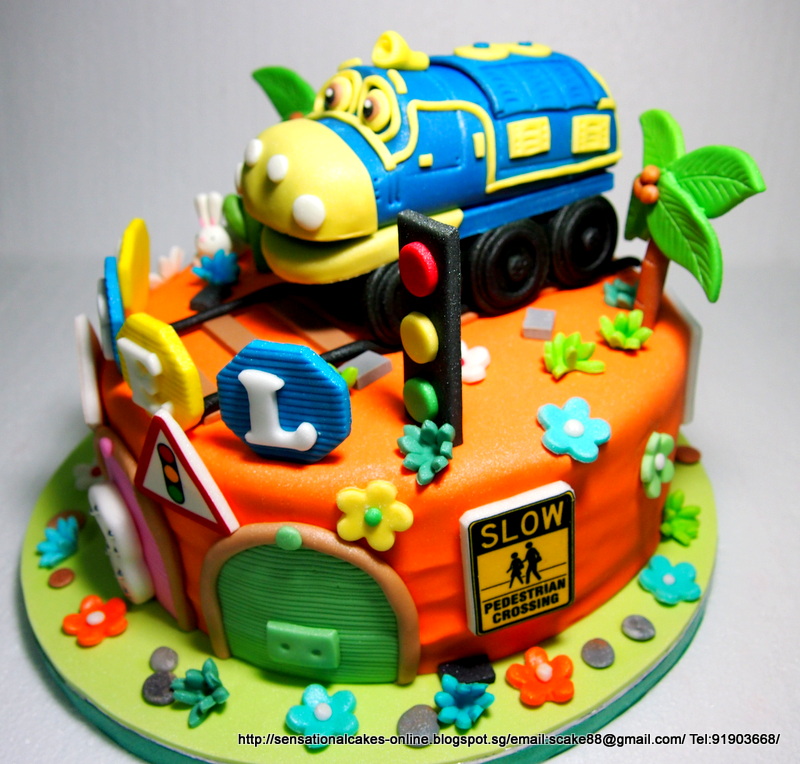 Chuggington Train Birthday Cakes