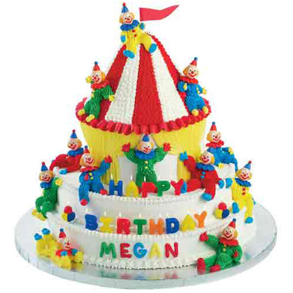 Circus Theme Birthday Cake Ideas