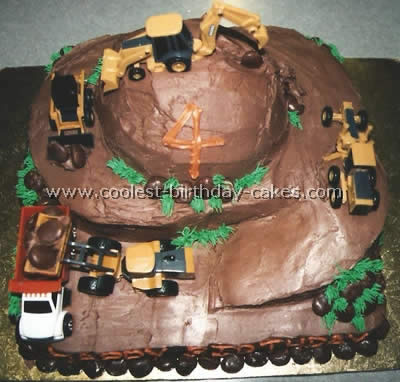 Construction Birthday Cake