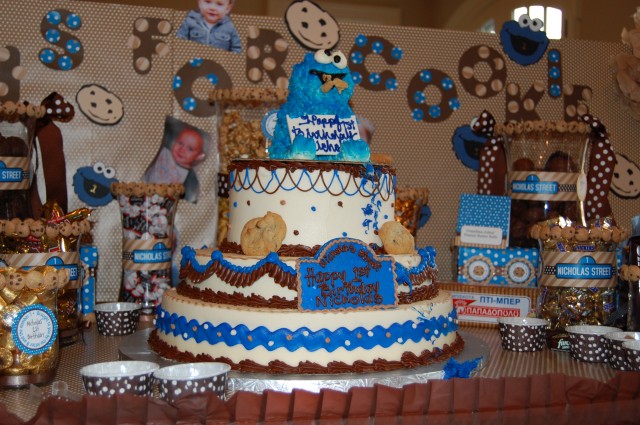 Cookie Monster Birthday Party