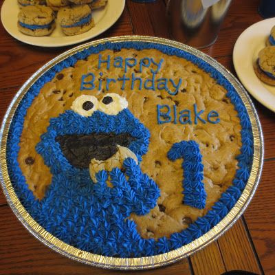 Cookie Monster Cake Ideas