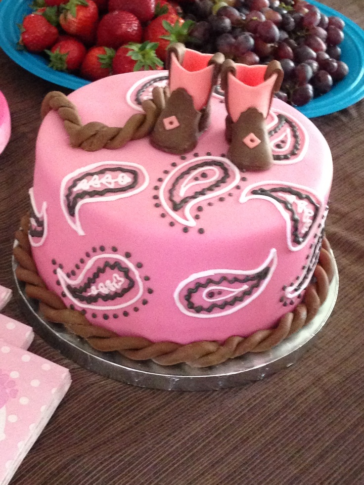 Cowgirl Birthday Cake Ideas