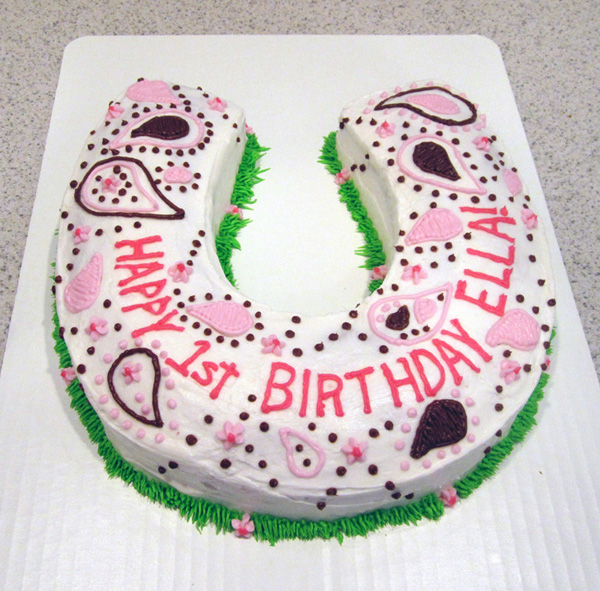 Cowgirl Birthday Party Cake